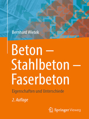 cover image of Beton – Stahlbeton – Faserbeton